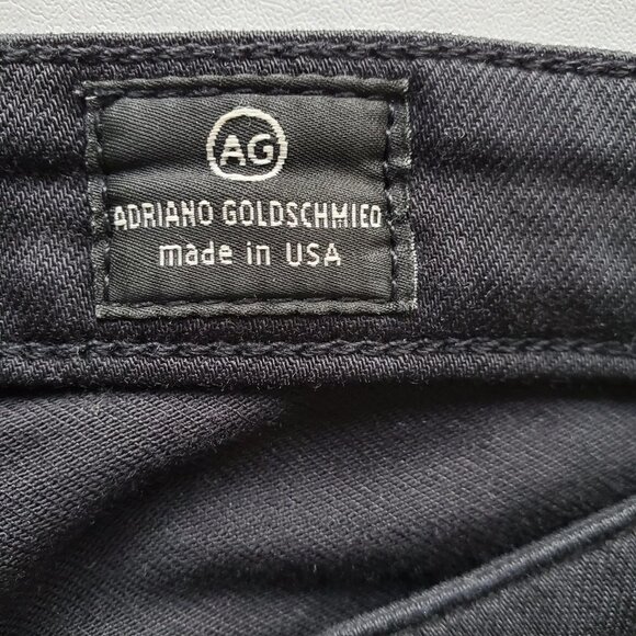 AG Adriano Goldschmied The Absolute Legging Extreme Skinny Black Size 26R - Picture 4 of 16